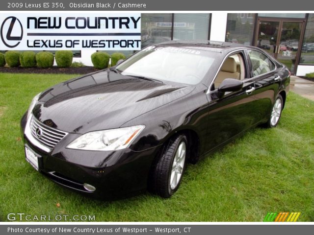 2009 Lexus ES 350 in Obsidian Black