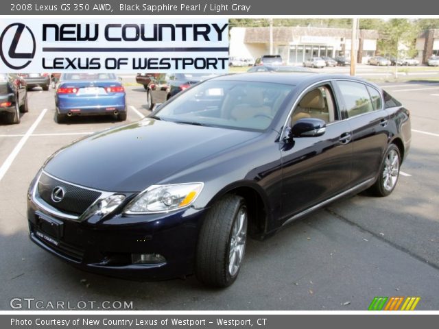 2008 Lexus GS 350 AWD in Black Sapphire Pearl