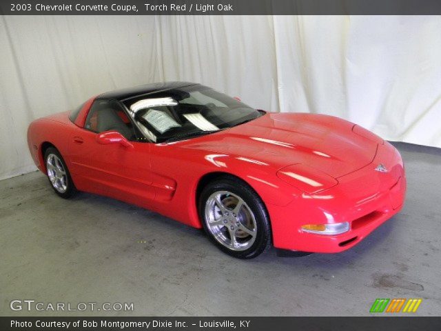 2003 Chevrolet Corvette Coupe in Torch Red