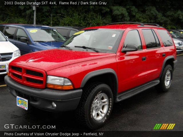 2003 Dodge Durango SXT 4x4 in Flame Red