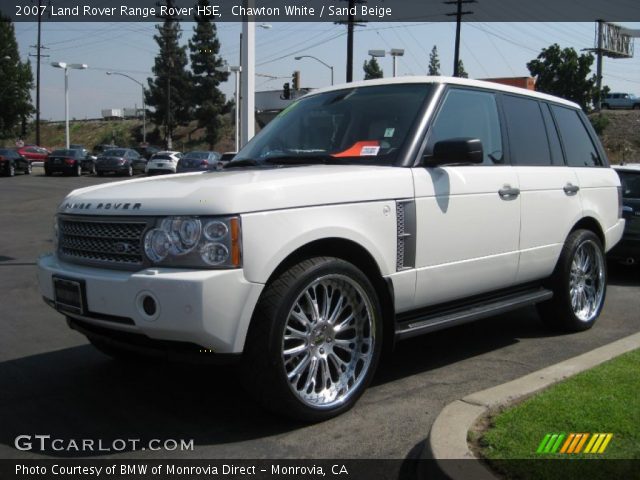 2007 Land Rover Range Rover HSE in Chawton White