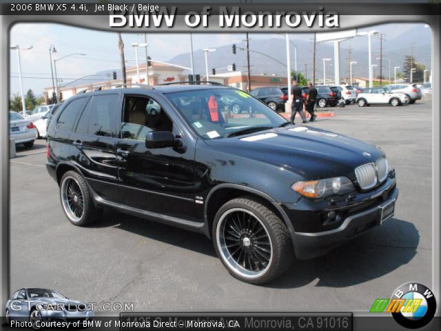 2006 BMW X5 4.4i in Jet Black