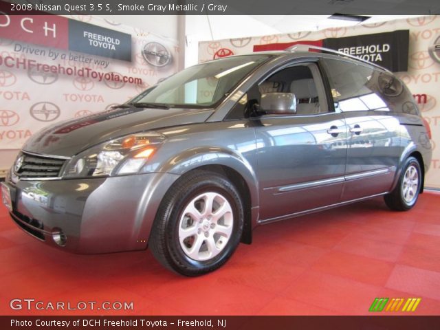 2008 Nissan Quest 3.5 S in Smoke Gray Metallic