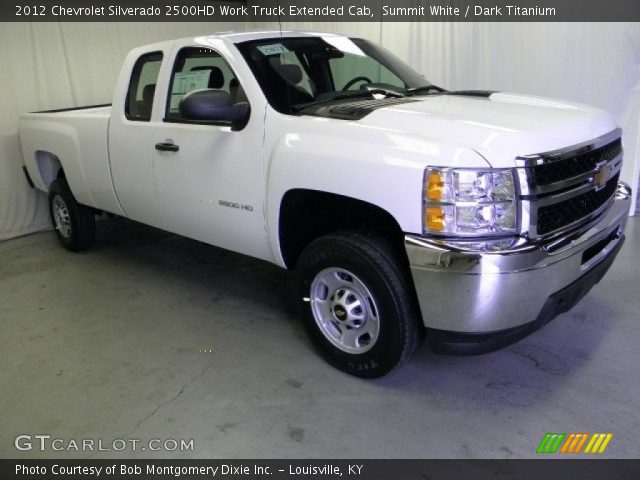2012 Chevrolet Silverado 2500HD Work Truck Extended Cab in Summit White