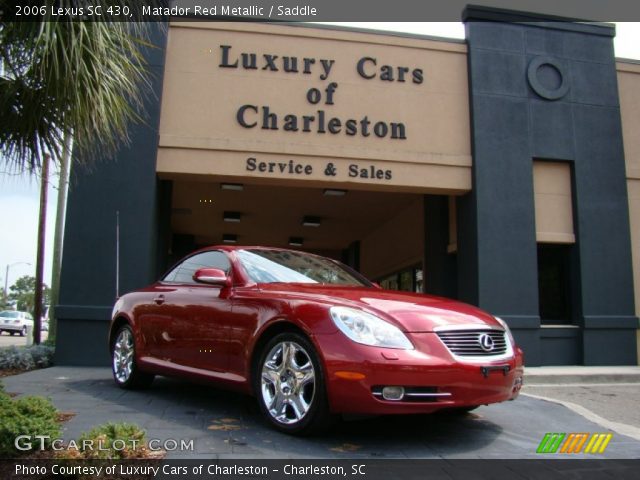2006 Lexus SC 430 in Matador Red Metallic