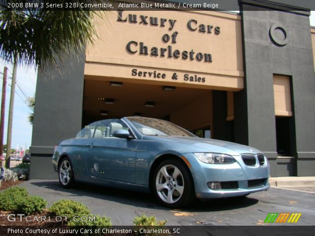 2008 BMW 3 Series 328i Convertible in Atlantic Blue Metallic