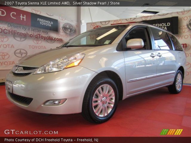 2007 Toyota Sienna XLE Limited AWD in Silver Shadow Pearl
