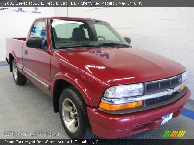 2001 Chevrolet S10 LS Regular Cab in Dark Cherry Red Metallic