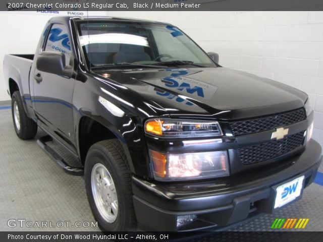 2007 Chevrolet Colorado LS Regular Cab in Black