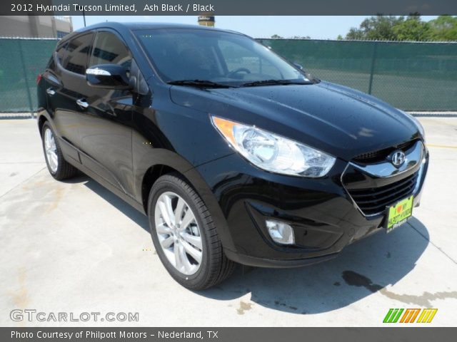 2012 Hyundai Tucson Limited in Ash Black