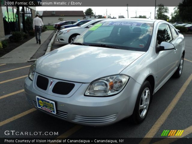 2008 Pontiac G5  in Titanium Metallic