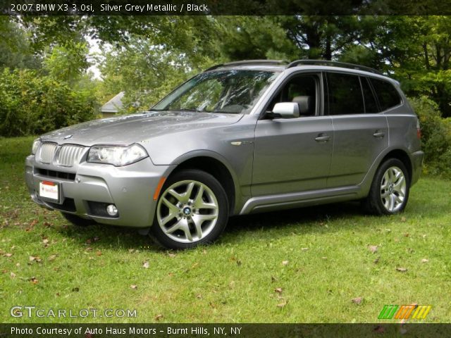 2007 BMW X3 3.0si in Silver Grey Metallic