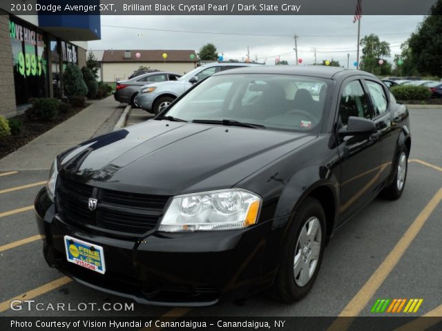 2010 Dodge Avenger SXT in Brilliant Black Crystal Pearl