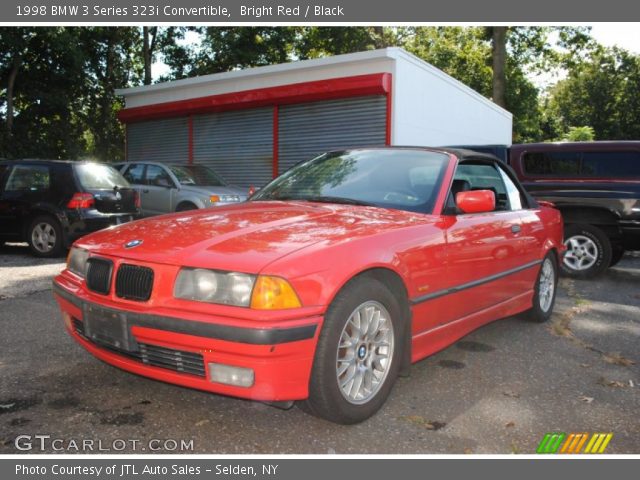 1998 BMW 3 Series 323i Convertible in Bright Red