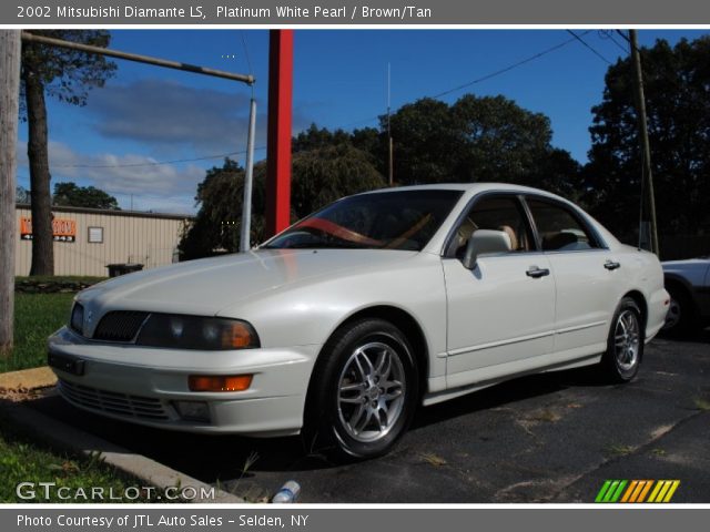 2002 Mitsubishi Diamante LS in Platinum White Pearl