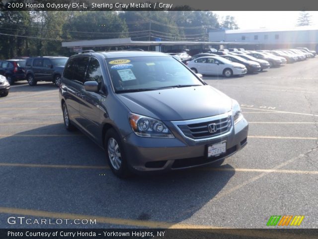2009 Honda Odyssey EX-L in Sterling Gray Metallic