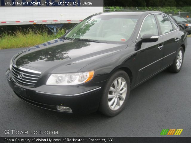 2008 Hyundai Azera Limited in Ebony Black