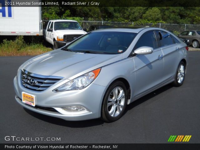 2011 Hyundai Sonata Limited in Radiant Silver