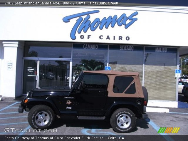 2002 Jeep Wrangler Sahara 4x4 in Black