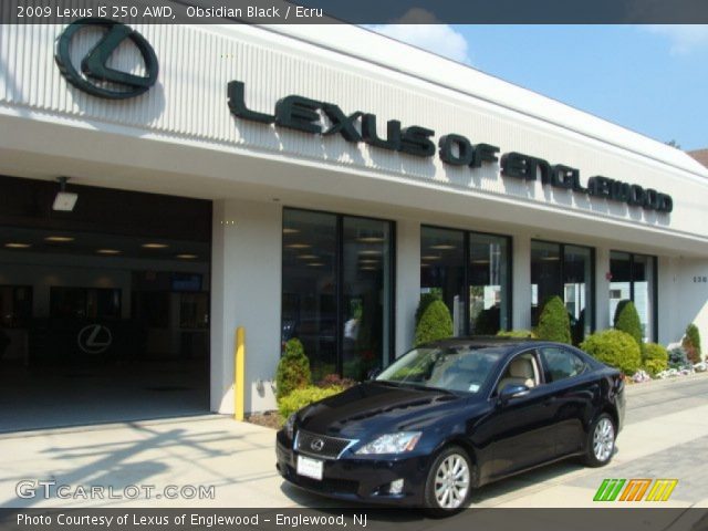 2009 Lexus IS 250 AWD in Obsidian Black