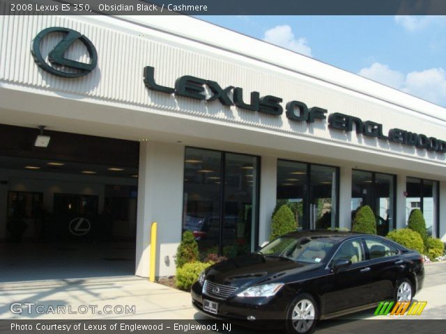 2008 Lexus ES 350 in Obsidian Black