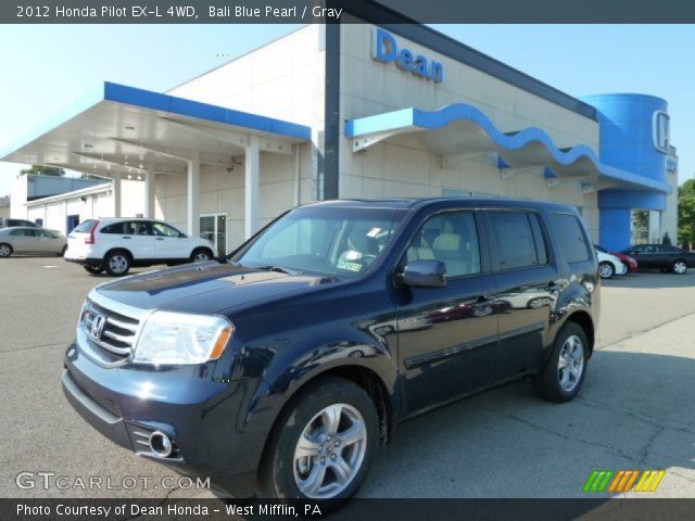 2012 Honda Pilot EX-L 4WD in Bali Blue Pearl