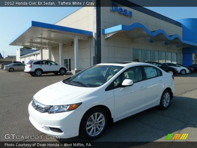 2012 Honda Civic EX Sedan in Taffeta White