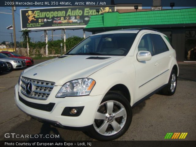 2009 Mercedes-Benz ML 350 4Matic in Arctic White