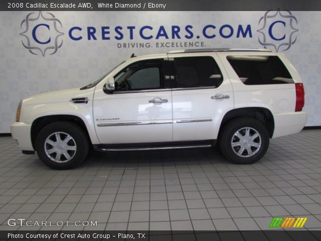 2008 Cadillac Escalade AWD in White Diamond