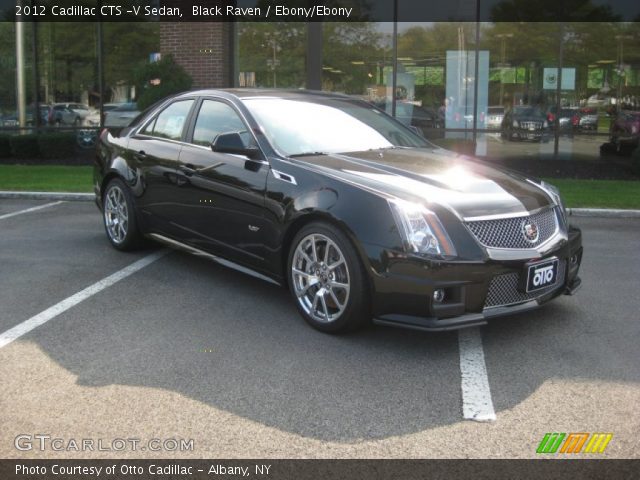 2012 Cadillac CTS -V Sedan in Black Raven