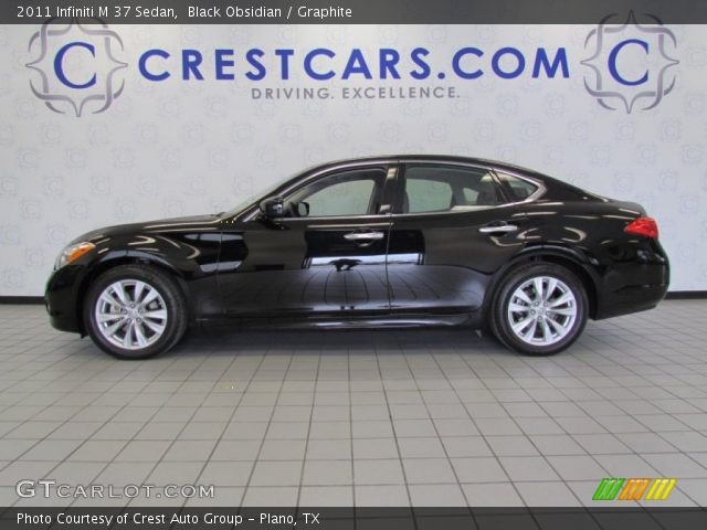 2011 Infiniti M 37 Sedan in Black Obsidian