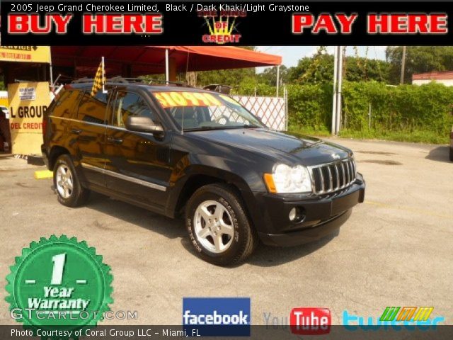 2005 Jeep Grand Cherokee Limited in Black