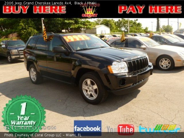 2006 Jeep Grand Cherokee Laredo 4x4 in Black