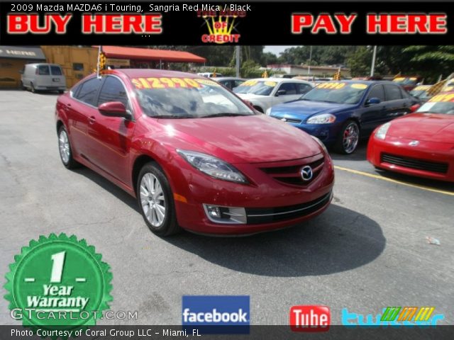 2009 Mazda MAZDA6 i Touring in Sangria Red Mica