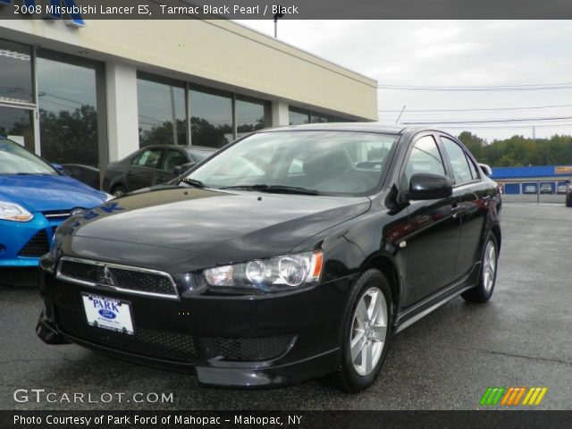 2008 Mitsubishi Lancer ES in Tarmac Black Pearl