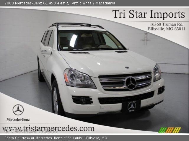 2008 Mercedes-Benz GL 450 4Matic in Arctic White