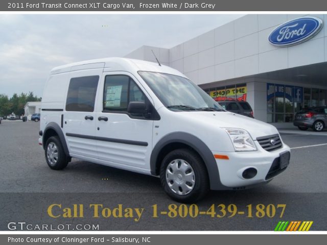 2011 Ford Transit Connect XLT Cargo Van in Frozen White