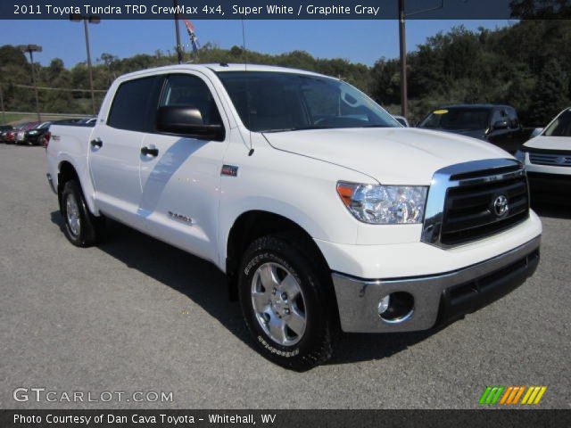 2011 Toyota Tundra TRD CrewMax 4x4 in Super White