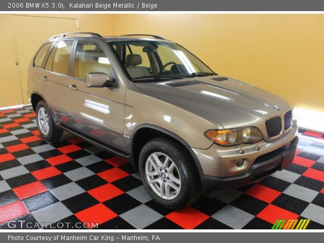 2006 BMW X5 3.0i in Kalahari Beige Metallic