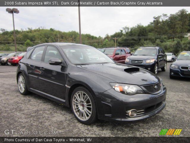 2008 Subaru Impreza WRX STi in Dark Gray Metallic