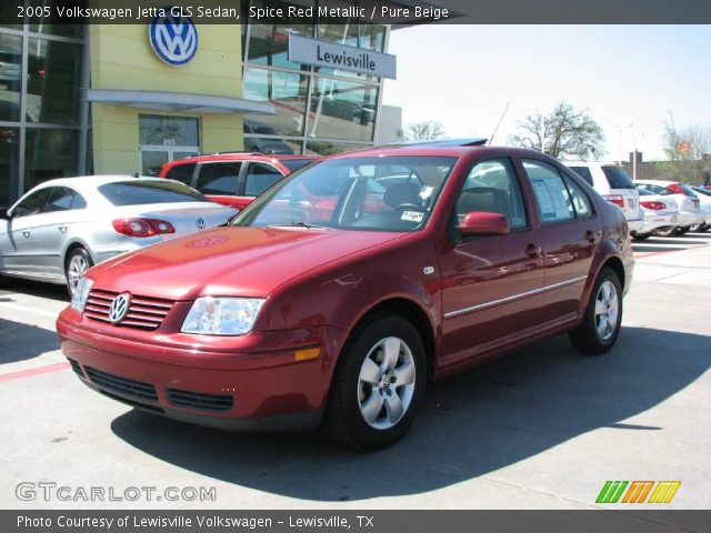 2005 Volkswagen Jetta GLS Sedan in Spice Red Metallic