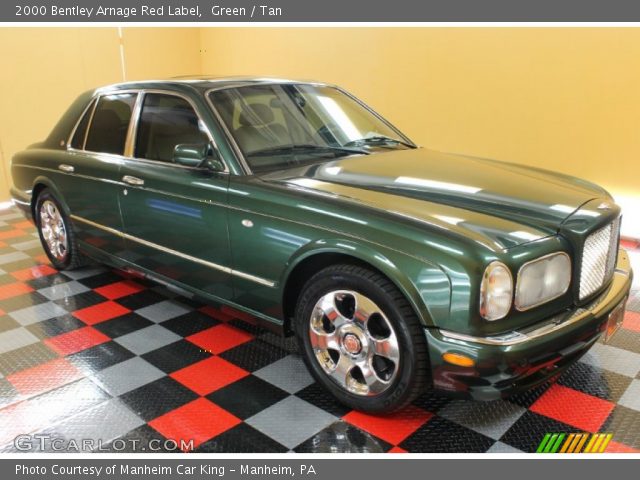 2000 Bentley Arnage Red Label in Green