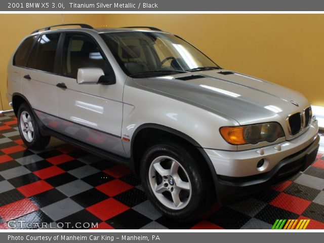 2001 BMW X5 3.0i in Titanium Silver Metallic