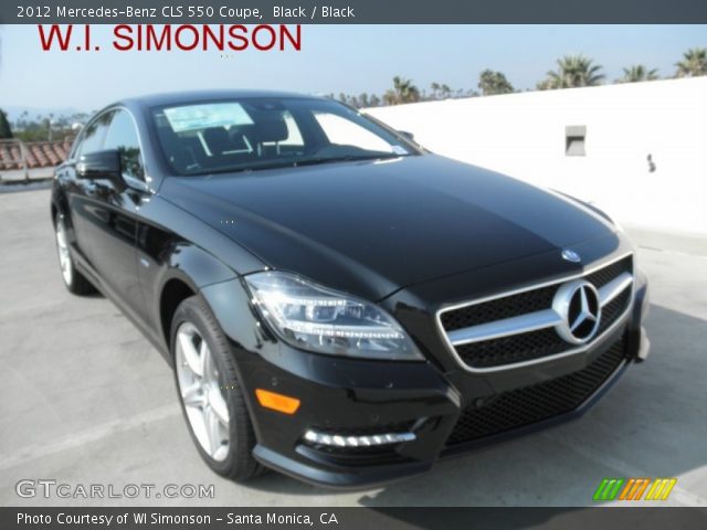 2012 Mercedes-Benz CLS 550 Coupe in Black