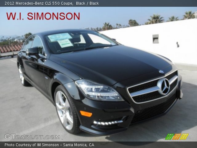 2012 Mercedes-Benz CLS 550 Coupe in Black
