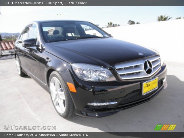 2011 Mercedes-Benz C 300 Sport in Black