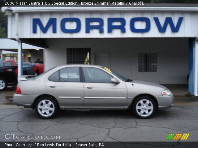 2006 Nissan Sentra 1.8 S Special Edition in Bronze Shimmer Metallic