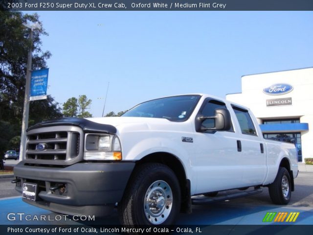 2003 Ford F250 Super Duty XL Crew Cab in Oxford White