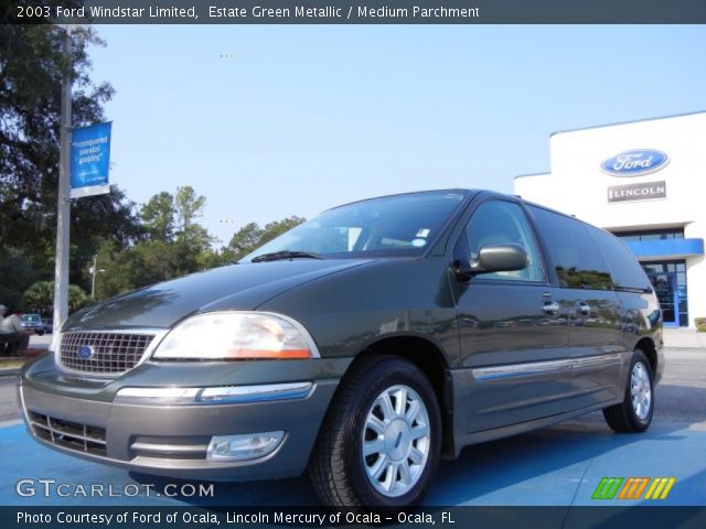 2003 Ford Windstar Limited in Estate Green Metallic