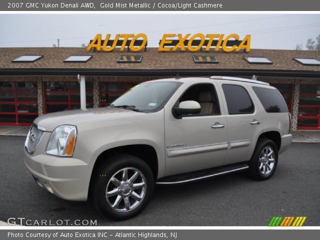 2007 GMC Yukon Denali AWD in Gold Mist Metallic
